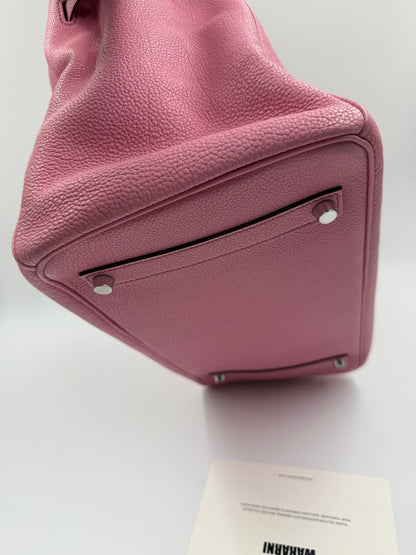 Hermès Birkin 35 Bubblegum Pink Togo Leather Palladium Hardware