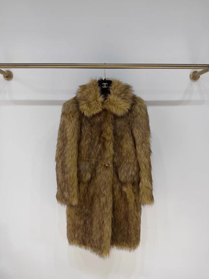 Prada Fall/Winter 2025 Eco-friendly Fur Coat