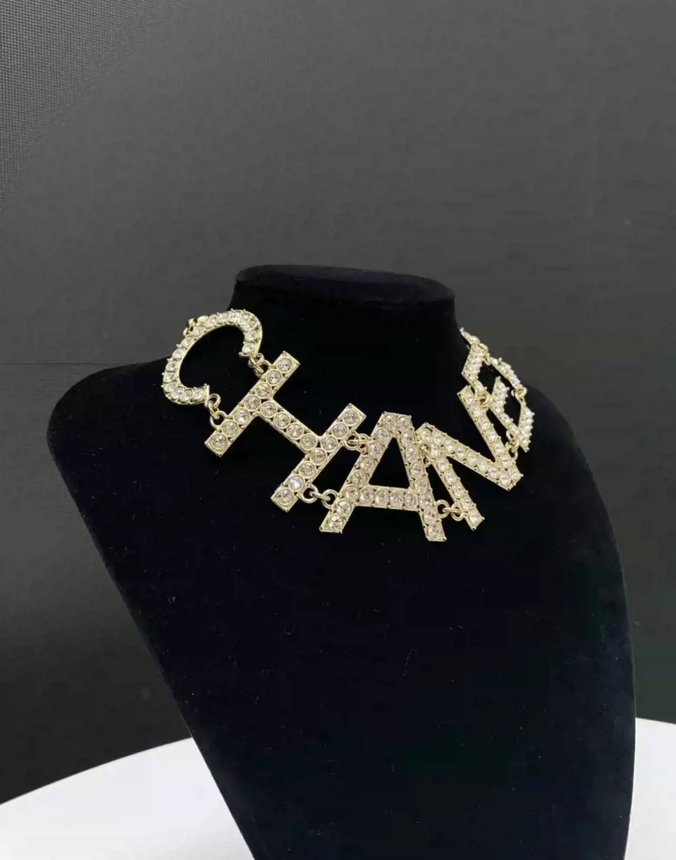 Chanel 19SS CC Letters Necklace