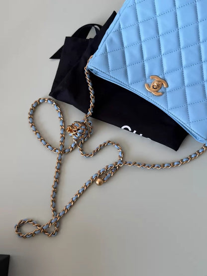 Chanel 22s Baby Blue shoulder bag