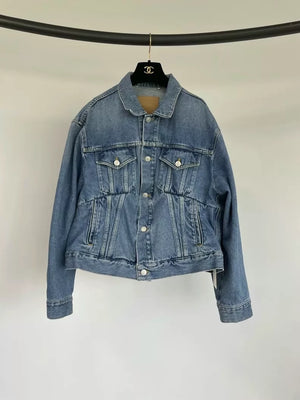 Balenciaga blue denim jacket