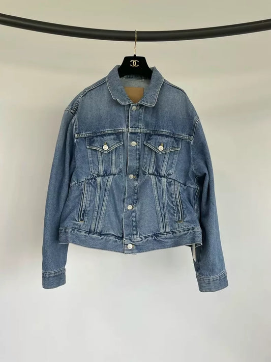 Balenciaga blue denim jacket