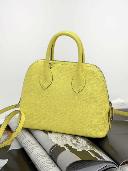 Hermès Mini Bolide Limoncello / Lemon Liqueur Chevre / Goatskin Leather