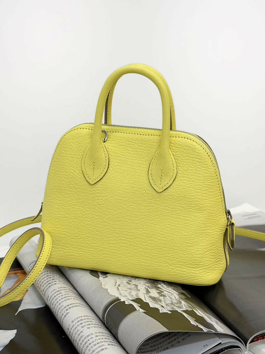 Hermès Mini Bolide Limoncello / Lemon Liqueur Chevre / Goatskin Leather