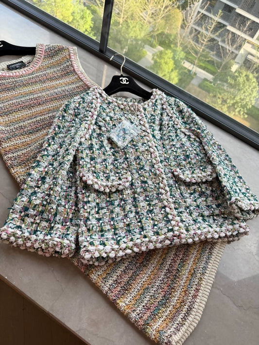 Chanel 2018 tweed jacket