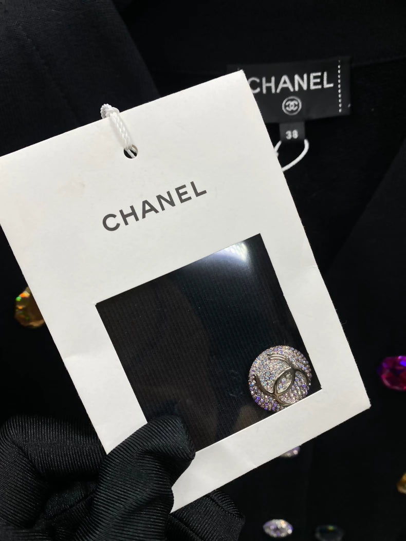 Chanel 21K black cardigan