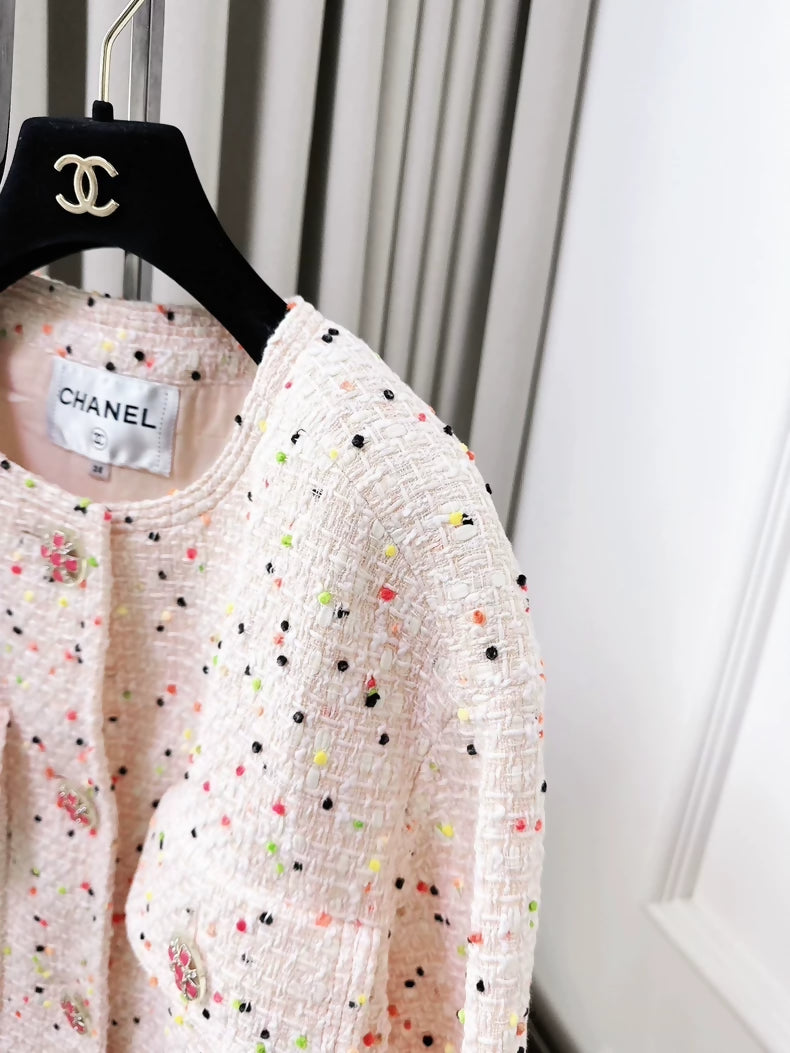 Chanel 19B pink jacket
