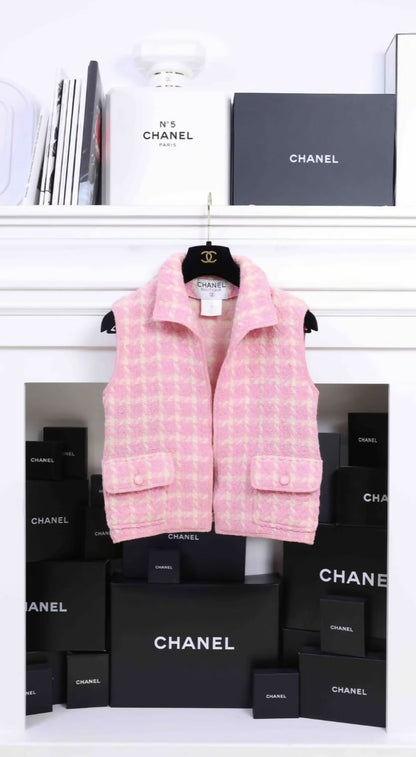 Chanel 1996 Pink Vest