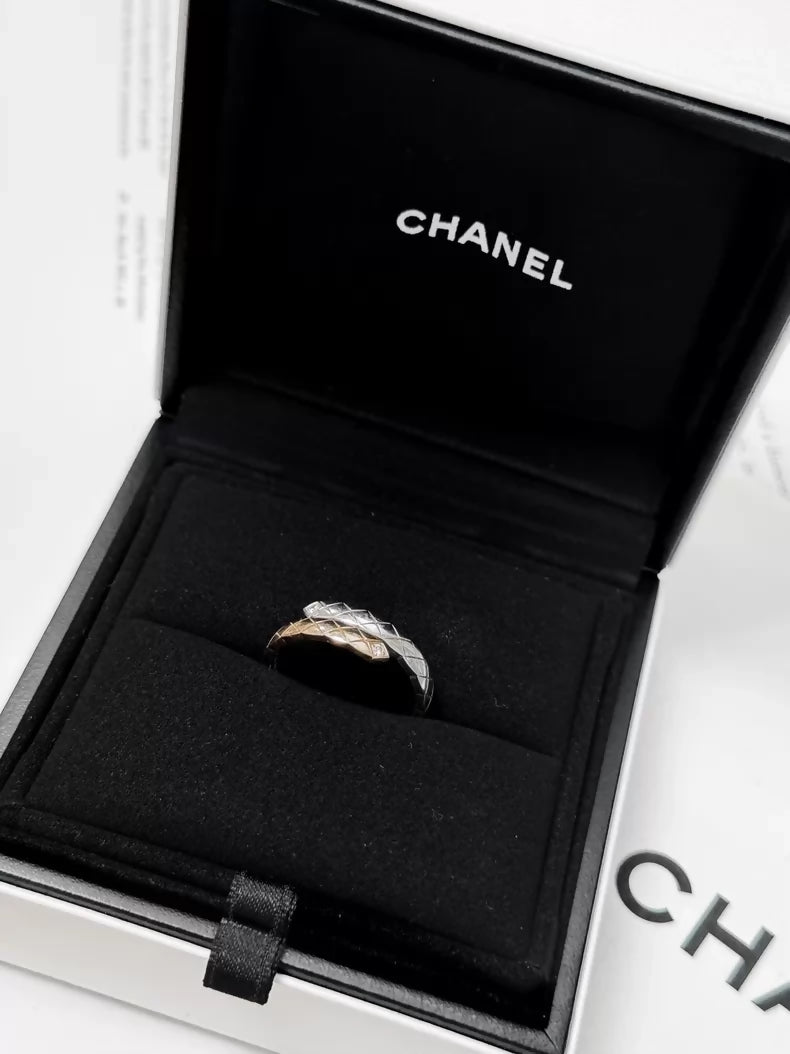 Chanel Coco crush TOI ET MOI two-tone ring
