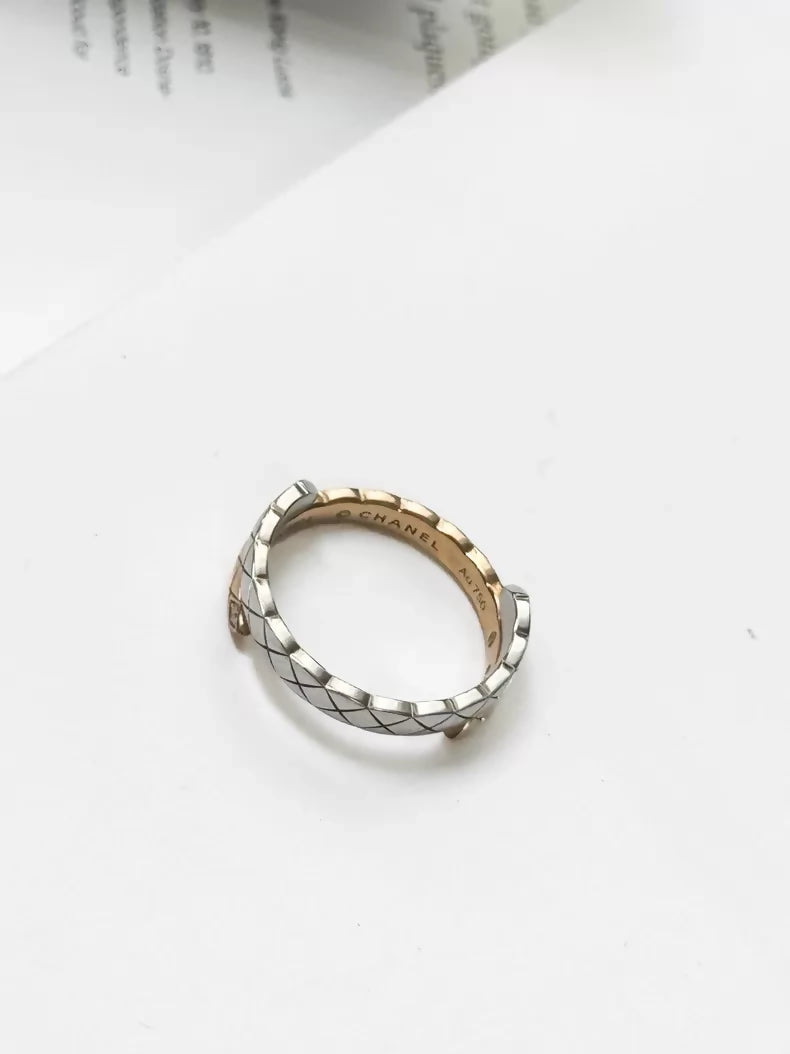 Chanel Coco crush TOI ET MOI two-tone ring