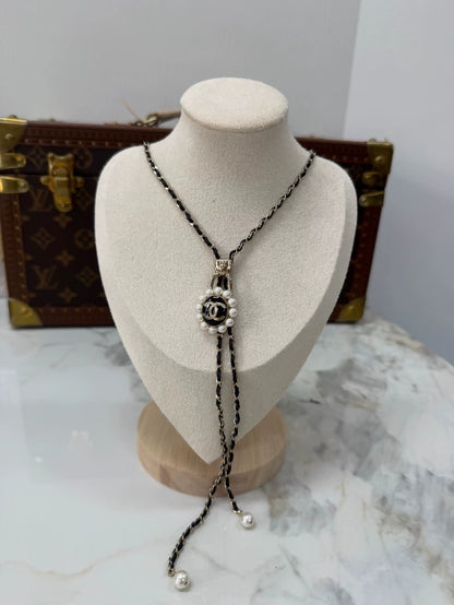 Chanel 21A leather Necklace