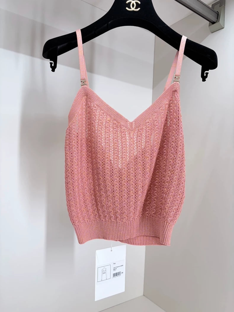 Chanel 21P Orange Pink top