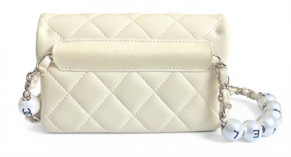 Chanel 2019 My Precious Pearls Lambskin Mini Waist Belt Bag