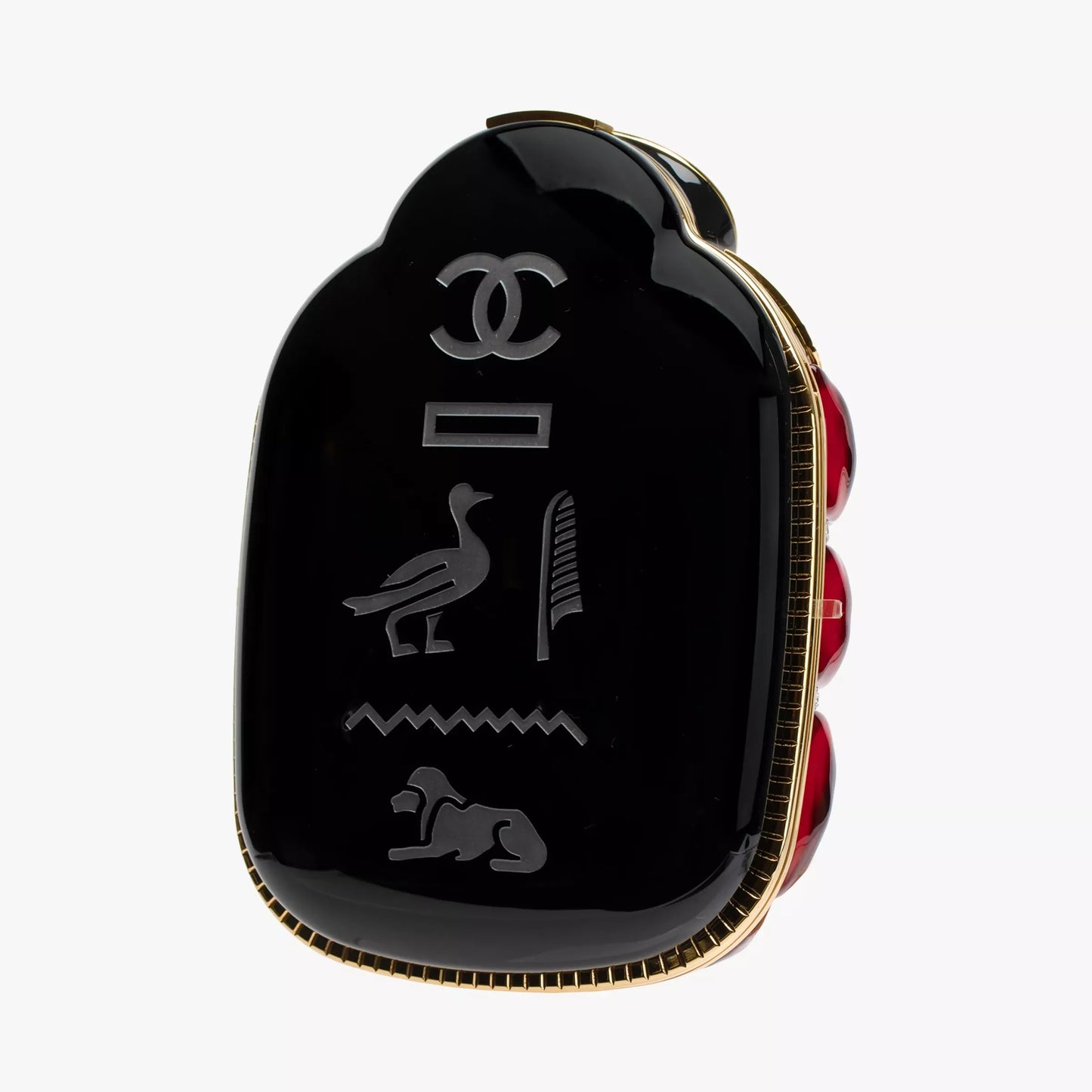 Chanel 19A Egypt Paris–New York Scarab Minaudière Evening Clutch