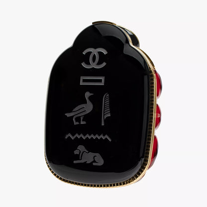 Chanel 19A Egypt Paris–New York Scarab Minaudière Evening Clutch