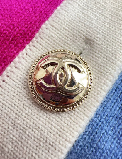 Chanel 20K colourful cashmere cardigan