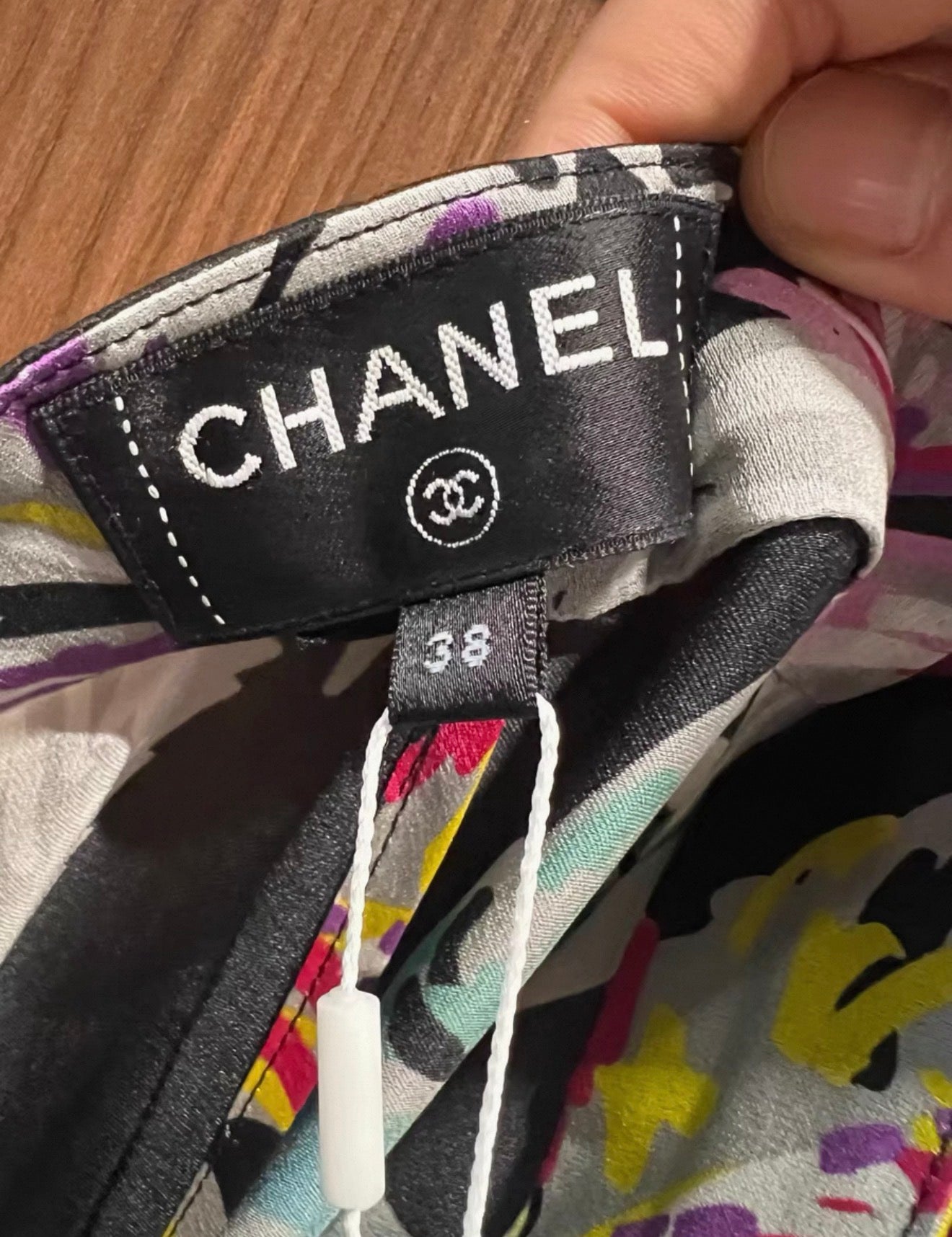 Chanel 25S silk blouse and pants