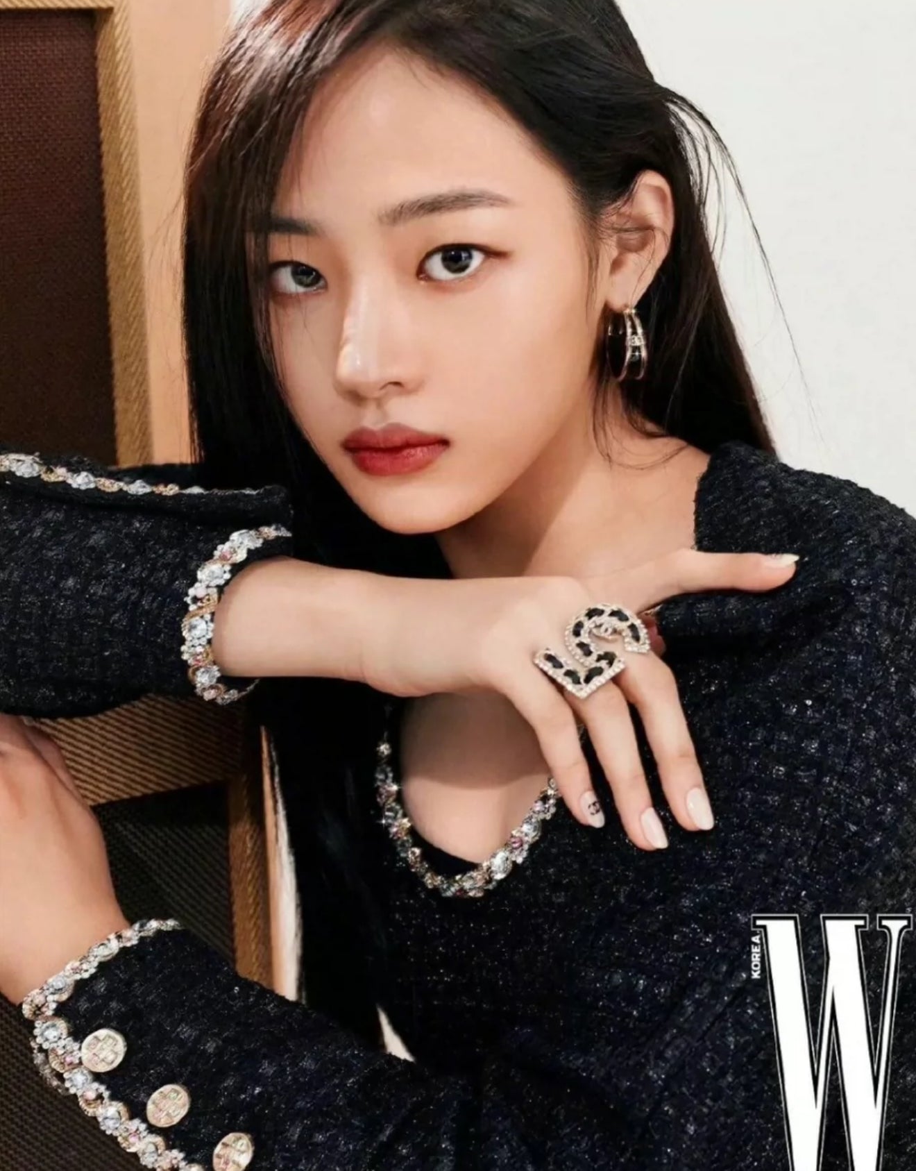 Chanel 23P No. 5 double ring