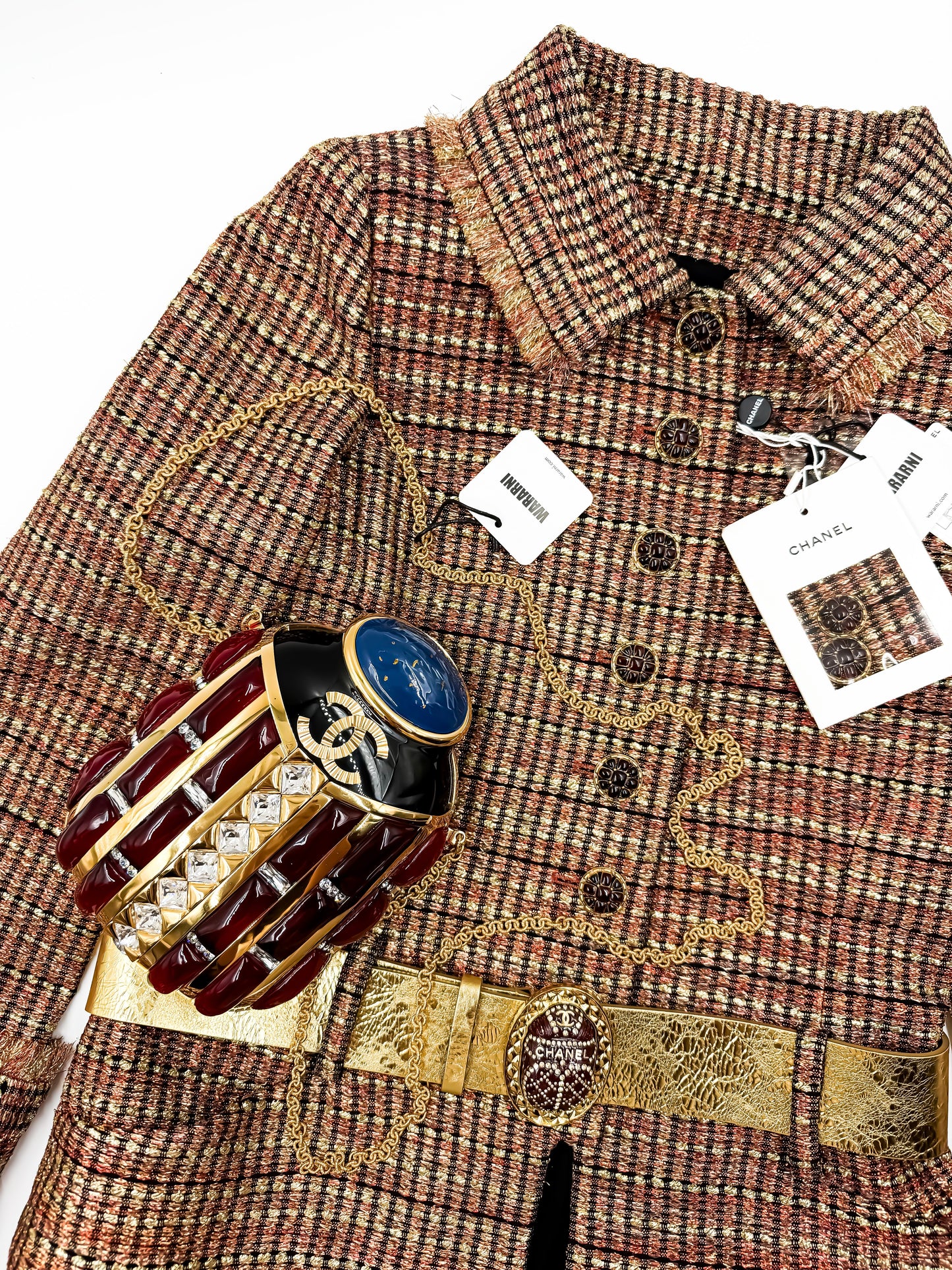 Chanel Scarab Minaudière — Pré-Fall / Métiers d’Art 2019 (Egypt) — Rare Collector’s Minaudière