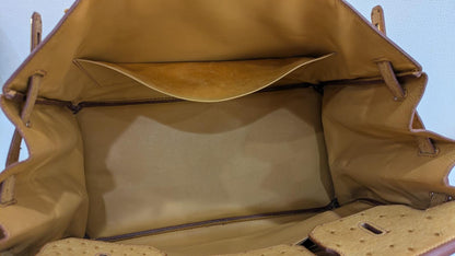 Hermes Birkin 40 Ostrich Leather Gold Hardware (very rare)