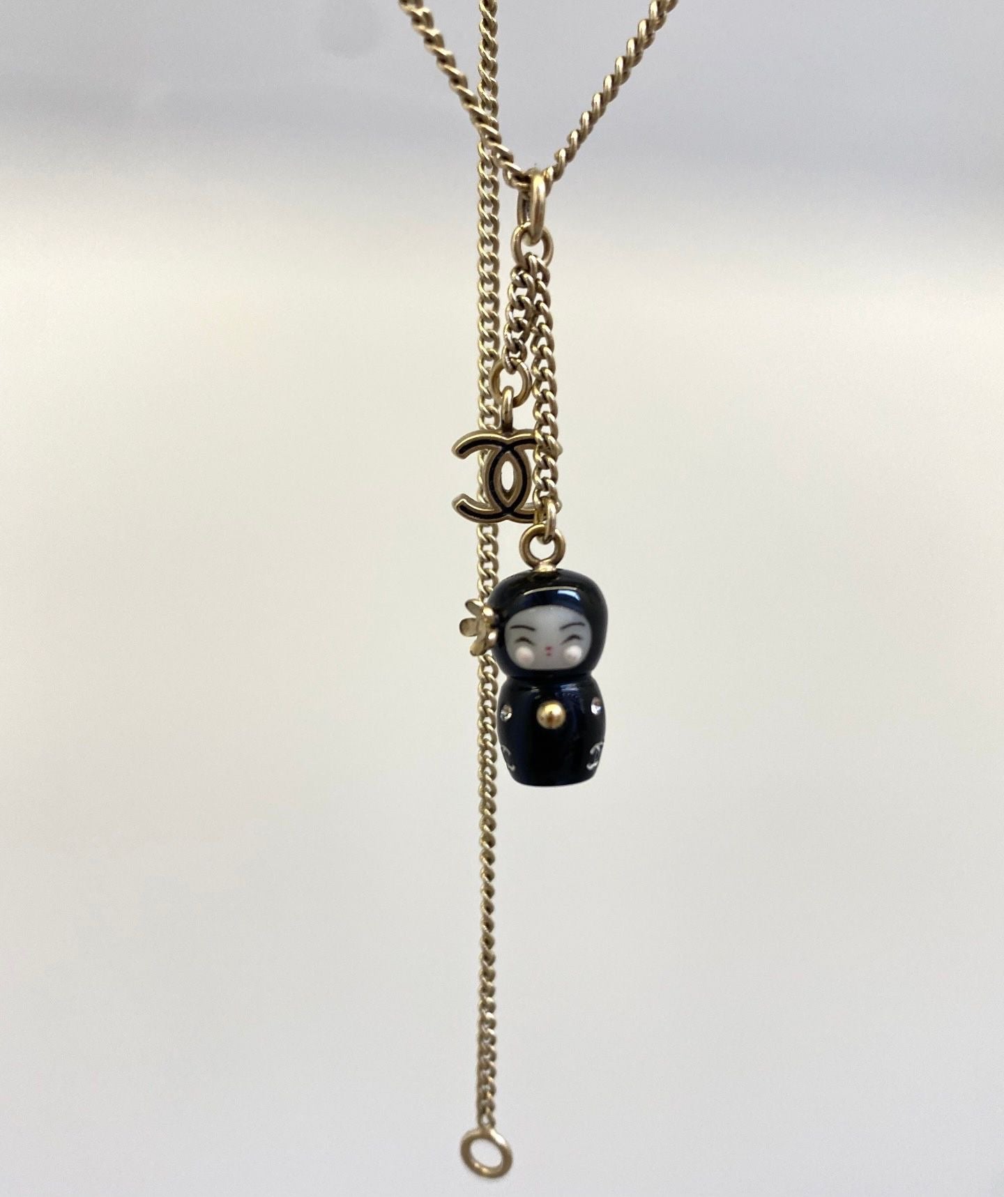 Chanel 2009 Fall Paris-Moscow Matryoshka Doll Moscow chain necklace