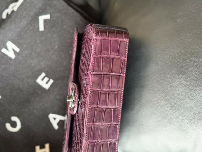 Chanel Medium Classic Flap – Exotic Alligator . Series 15 (2011)