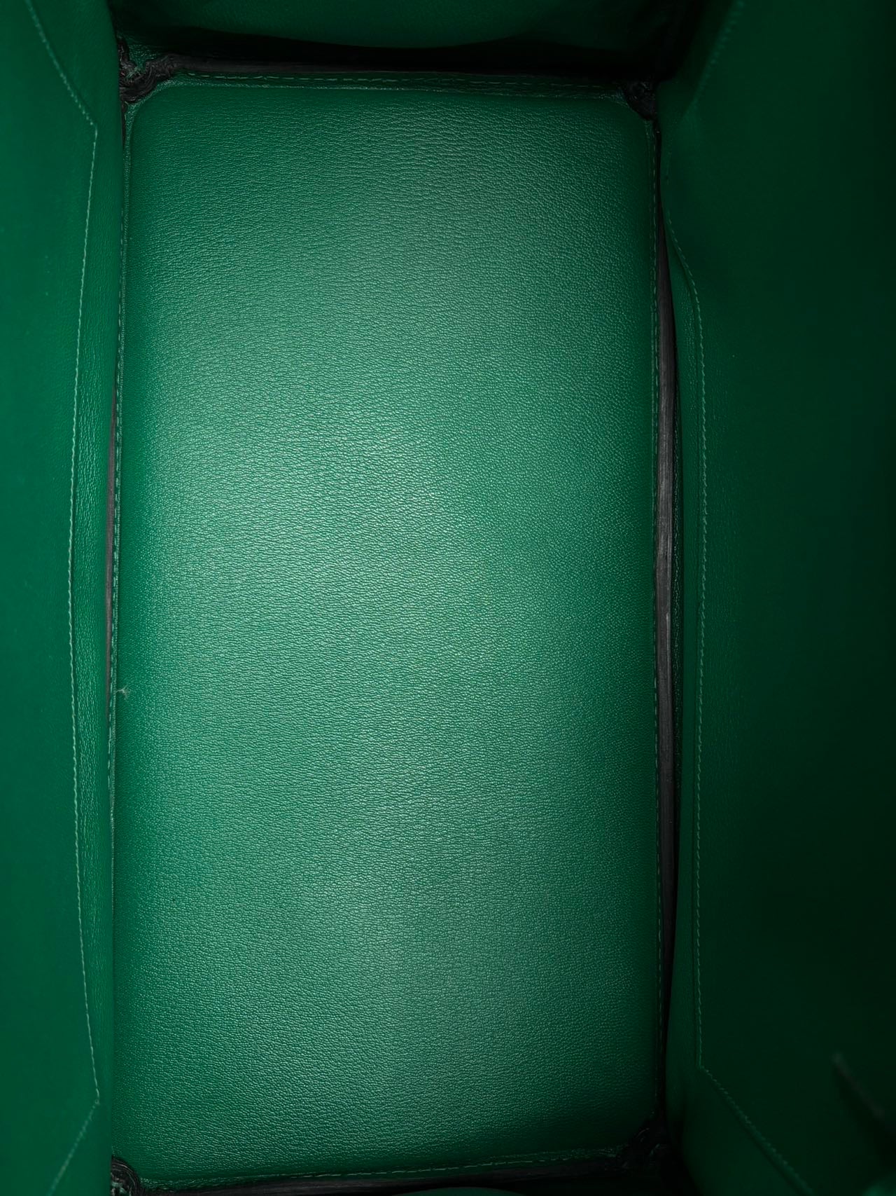 Hermes Birkin 40 vert emerald shiny porosus palladium hardware