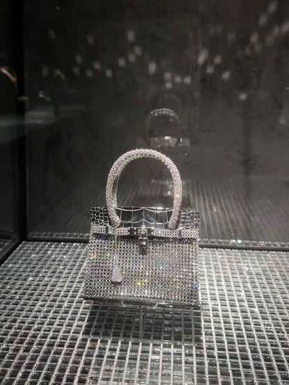 Hermès Sac Bijou Birkin — Solid 18K White Gold