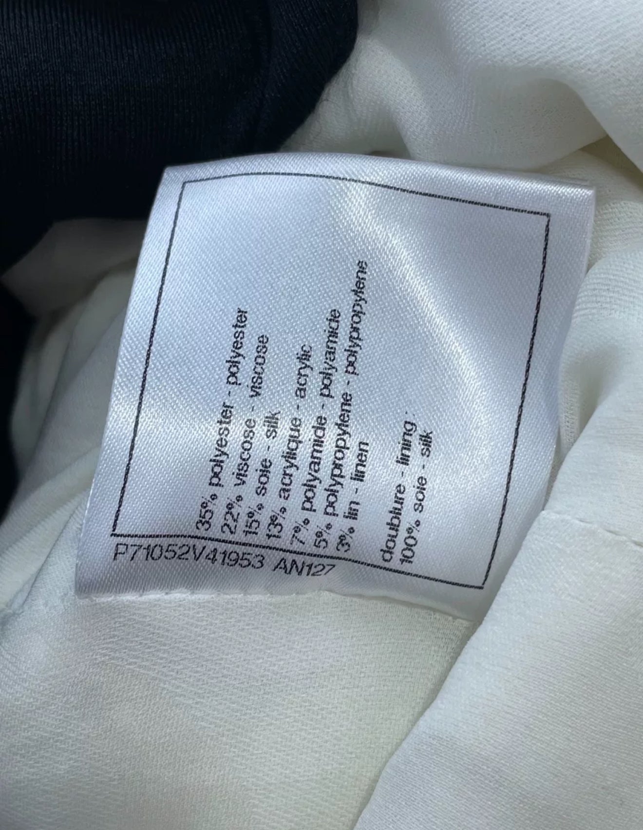 Rare Chanel 21A Ecru Gold chain bodysuit jacket