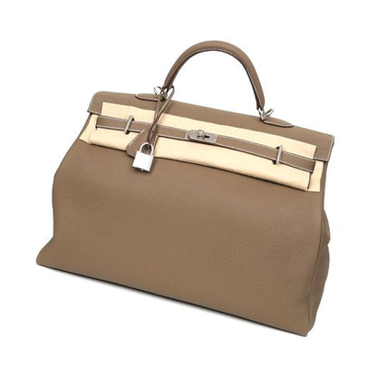 Hermes Etoupe Voyage Kelly 50 Bag