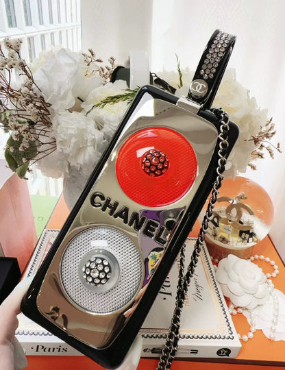 CHANEL 20c show model limited collector's series signal light evening chain bag