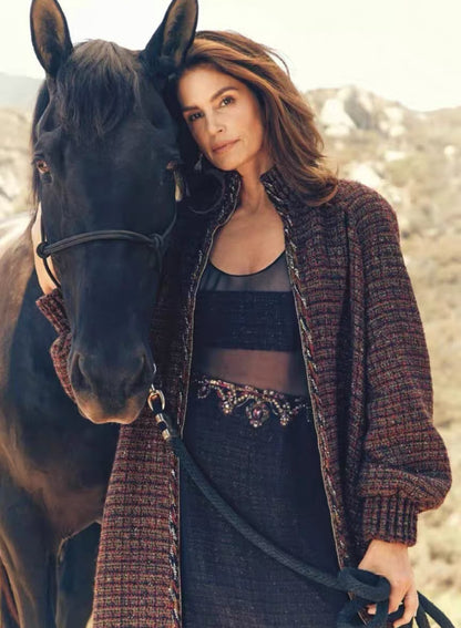 Chanel 21k tweed skirt