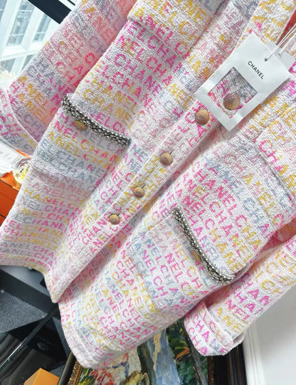 Chanel 23C pink coat