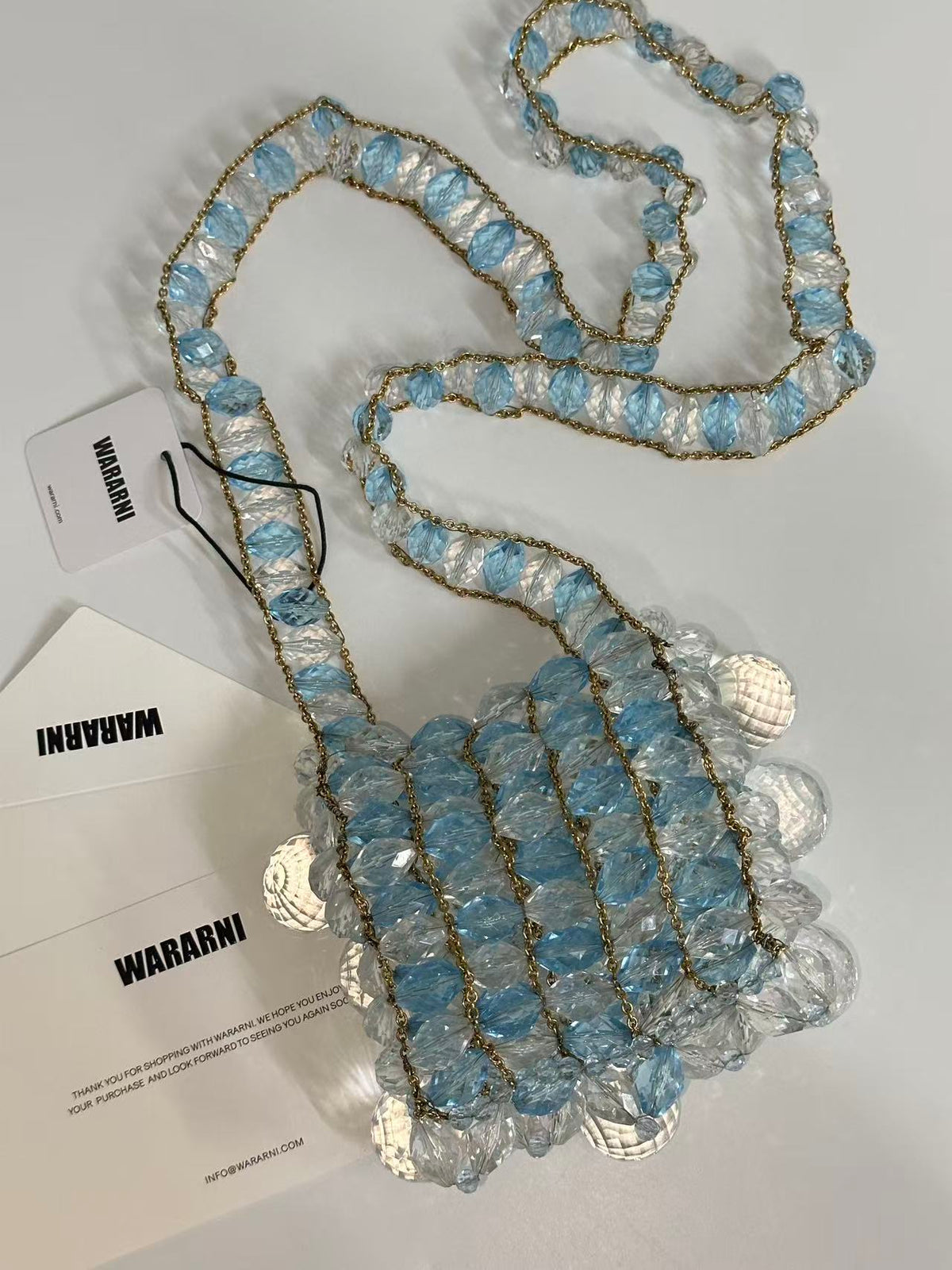 Chanel 1997 Runway Vintage Rare Blue Clutch Minaudière Bag