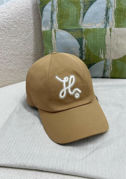 Casquette Baseball Hermès Serena – Nautique Biscuit Marron Taille 58 – Neuf Dans Sa Boîte