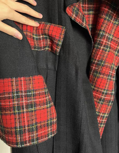 Chanel Paris-Edinburgh 2012-13 plaid coat