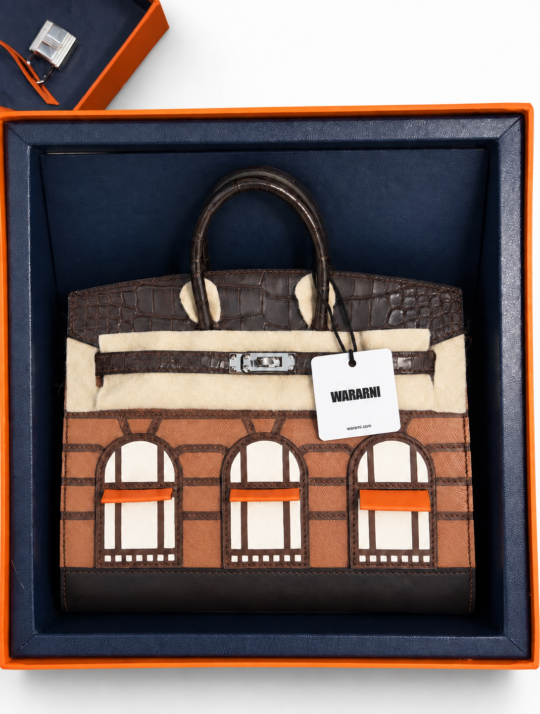 Hermès Birkin 20 Sellier Faubourg House Brown Matte Alligator Palladium Hardware