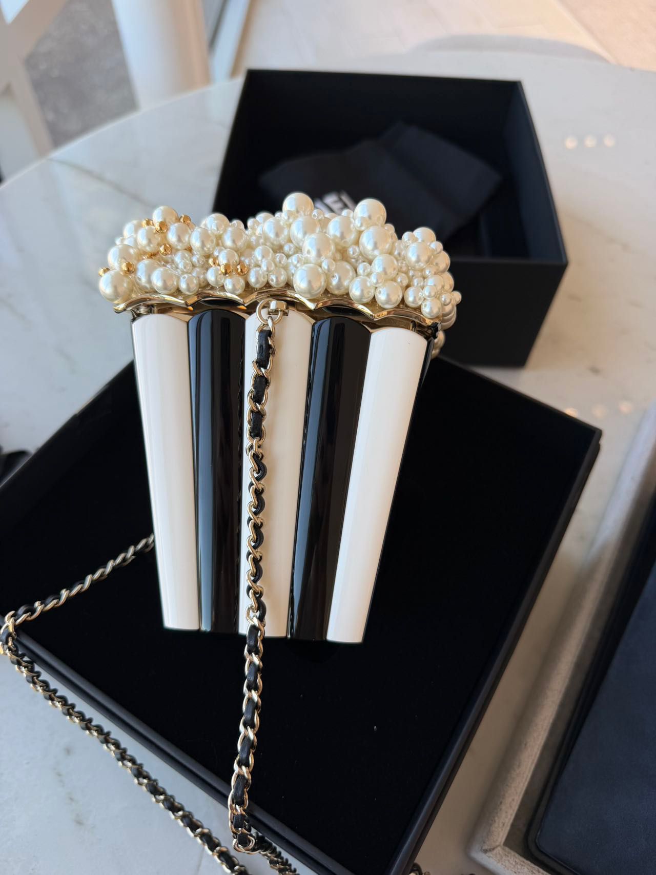 Chanel 2024 Popcorn Minaudière