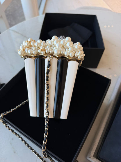 Chanel 2024 Popcorn Minaudière