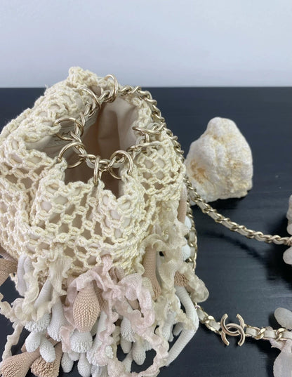 Ultra rare Chanel 2012 Coral bag