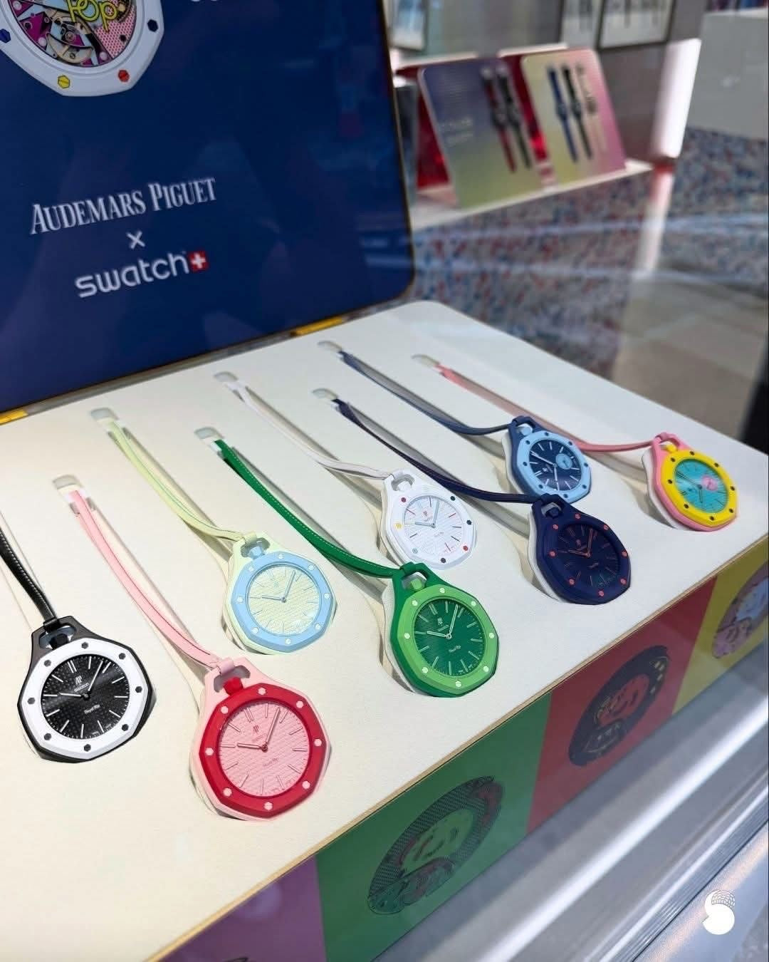 Audemars Piguet x Swatch Bioceramic collection (8 pieces)