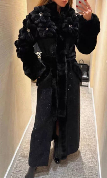 Chanel black mink coat Fall/Winter 2025/26 collection
