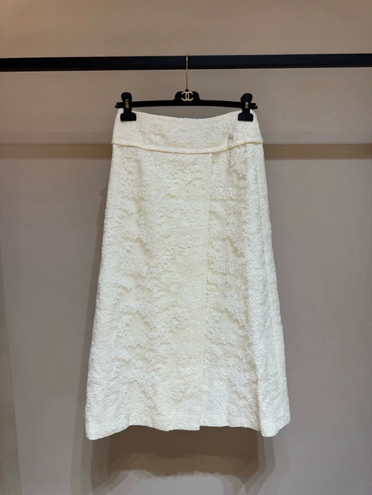 Chanel 20C lace skirt