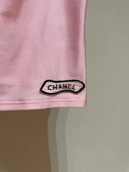 Chanel Métiers d'Art pink top