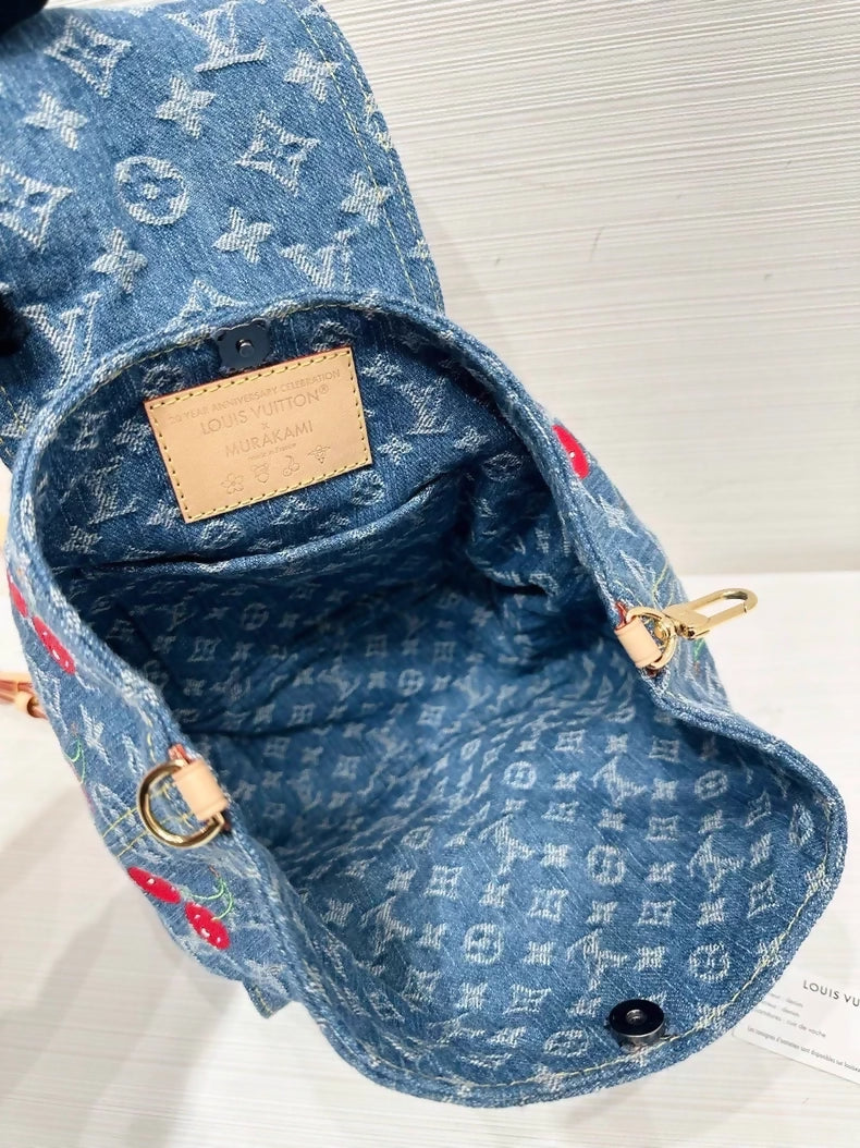 Louis Vuitton/Takashi Murakami collaboration cherry backpack