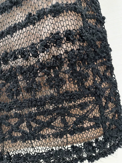 Chanel 25s crochet dress