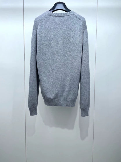 Hermes grey Cashmere Sweater