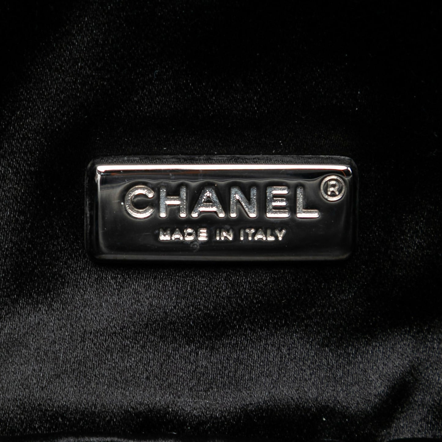 Chanel Quilted Lambskin Butterfly Clutch With Chain