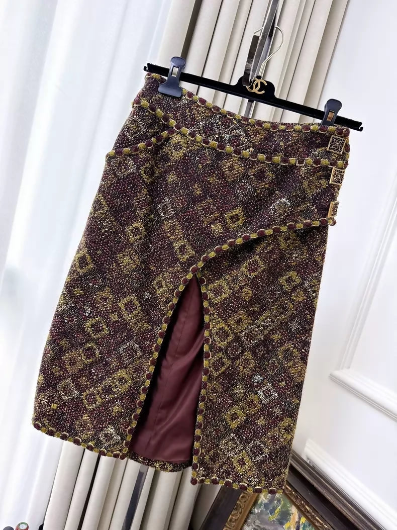 Chanel 11 Byzantine Collection  skirt