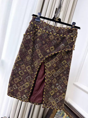 Chanel 11 Byzantine Collection  skirt